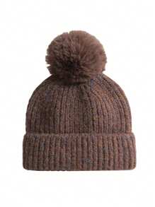 1PC Hat Women's Autumn And Winter Woolen Hat Day Ear Protector Hat Sweet And Cute Winter Student Hat Korean Knitted Hat Winter Christmas Beanie Hat