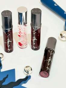 GIRLCULT Unreal Lip Gloss J815 Clear Shimmer, Lipstick, Diamond Shiny Glitter Lip Gloss, Natural Color, Plumping, Lasting, High Shine Moisturizing, Sparkly Chameleon Shimmery Finish, Long Wears,MLBB,GIFT - J815 Clear Shimmer - 查看 11