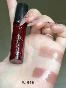 GIRLCULT Unreal Lip Gloss J815 Clear Shimmer, Lipstick, Diamond Shiny Glitter Lip Gloss, Natural Color, Plumping, Lasting, High Shine Moisturizing, Sparkly Chameleon Shimmery Finish, Long Wears,MLBB,GIFT - J815 Clear Shimmer - 查看 5