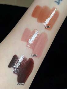 GIRLCULT Unreal Lip Gloss J815 Clear Shimmer, Lipstick, Diamond Shiny Glitter Lip Gloss, Natural Color, Plumping, Lasting, High Shine Moisturizing, Sparkly Chameleon Shimmery Finish, Long Wears,MLBB,GIFT - J815 Clear Shimmer - 查看 7