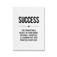 1pc Grind Hustle Talent Grit Áp phích động lực và in trang trí văn phòng nghệ thuật hiện đại doanh nhân động lực tranh vải không có khung - Nhiều màu - Xem 16
