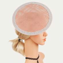 1pc Rhinestone Headband, Tea Party Derby Race Season Hair Accessory, Tiny Hats, Derby Hat, Mini Fascinator, Mini Top Hat , Mini Cap, Head Piece, Rave Accessories - A - View 6