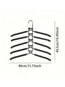 1 件节省空间的家用多功能晾衣架 - 彩色 - 查看 3
