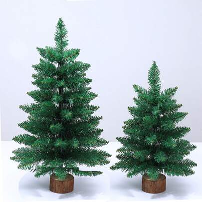 1个圣诞迷你小尖头圣诞树窗台摆件（运输过程中若树枝脱落，请自行重新插上；这不会影响产品质量。）