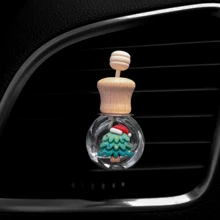 Cartoon Christmas Car Air Vent Fragrance Essential Oil Bottle, Empty Bottle, Car Decor, Merry Christmas Home Decor Christmas Decorations Room Decor, Christmas Gifts
