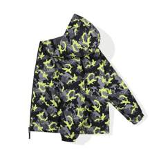 Boys Rain Jacket Lightweight Waterproof Hooded Raincoats For Kids - Multicolor - View 2