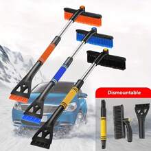 Car Snow Shovel, 3 In 1 Detachable Retractable Snow Shovel Ice Scraper, Used In Winter Frost Removal, Snow And Ice Removal Tools - 3-in-1 Retractable Snow Shovel - View 12
