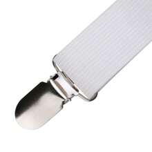 1 件弹性床单夹、汽车顶篷防雨罩、摩托车/三轮车绷带紧固件、防滑床单/桌布夹 - 白色 - 查看 4