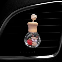 Cartoon Christmas Car Air Vent Fragrance Essential Oil Bottle, Empty Bottle, Car Decor, Merry Christmas Home Decor Christmas Decorations Room Decor, Christmas Gifts