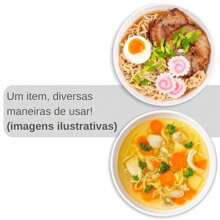 KIT 56 CM RECTANGULAR PLATE + 2 1.5 L BOWLS ROUND MELAMINE BOWL FOR PROFESSIONAL RESTAURANT - trắng - Xem 10