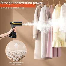 Máquina de planchar de ropa de mano, pequeña máquina de planchar a vapor para el hogar, plancha eléctrica, planchado de ropa, portátil, buen almacenamiento