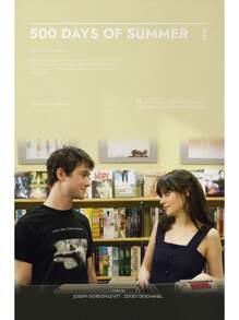 1 幅浪漫电影《和莎莫的 500 天》（2009）- 电影艺术海报帆布画墙面印刷画客厅家居装饰无画框 - 彩色 - 查看 28