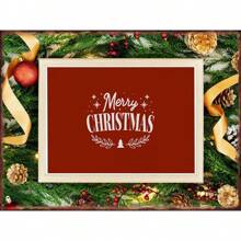 1pc Biển báo Giáng sinh Phòng khách Phòng ngủ Nghệ thuật trang trí tường Đĩa tiệc Bàn ghế sofa Nền Canvas Áp phích Không có khung - Nhiều màu - Xem 24