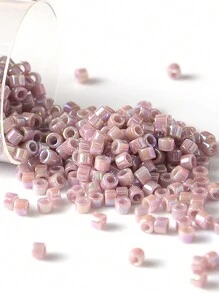 1,6 mm 11/0 Délica Perles 10g Perles de verre iridescentes arc-en-ciel couleur Japon 11/0 Délica Perles pour bracelet fabrication de bijoux