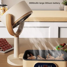 Smoke Purifier, Portable Smoke Purifier, Portable Smoke Purifier Fan UK - Khaki - View 3