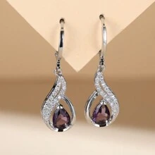 1 Pair Fashion Elegant Teardrop Earrings, Suitable For Daily Wear - Earrings Earrings - View 18