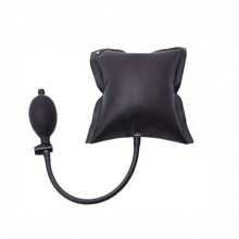 Cuña inflable con bomba de aire para puertas y ventanas de metal, conjunto profesional de nivelación y herramienta de alineación con bolsa hinchable, cojín de elevación poderoso para instalación y reparación de automóviles, de aleación de aluminio y localizador rápido - Negro - Ver 9