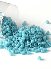 10g/管日本 Mi Yu Ki Delica 珠子 11/0 磨砂哑光色 2000 颗玻璃种子珠适用于 DIY 工艺珠宝手链制作 - 玻璃珠 - 查看 38
