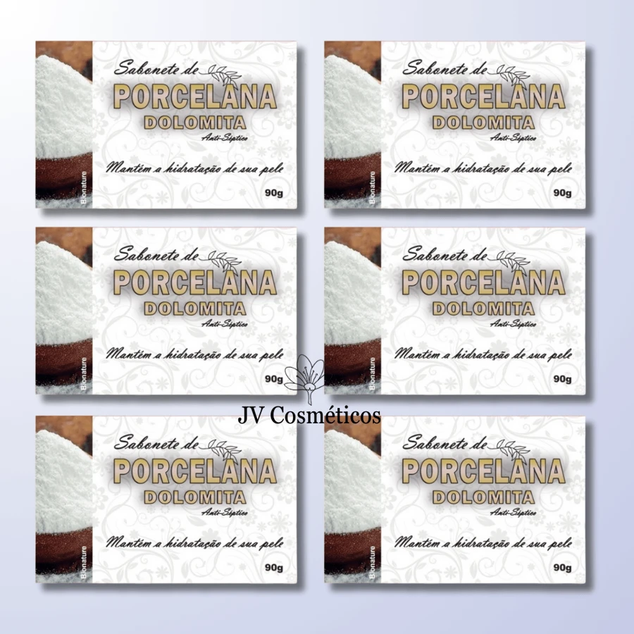 6 UN Porcelain Bar Soap (Dolomite) 90g - Bionature - 白色 - 查看 1