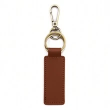 1pc/3pcs/6pcs/10pcs Minimalist Leather Keychain, Customizable Text, Can Be Used As Father's Day Gift, Birthday Gift, Gift For Father, Friends, Family, Dawg, Engraved, Stainless, Colorful, Cute, Adorable, Funny, Kawaii, Y2K, Stylish, Unisex, Casual, Custom, Personalized, Unique, Customized, Ideal Gifts For Him, Ideal Gifts For Her, Her, Boyfriend, Girlfriend, Family, Friends, Children, For Anniversaries, For Birthdays, For Graduation, For Housewarming, For Weddings, Bag Charms