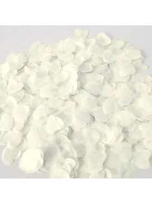 10g/包白色心形纸屑，适用于婚礼、情人节、DIY 工艺品、撒纸、营造氛围、周年纪念、气球填充、桌面装饰、乔迁、主题派对、房间和花园装饰、新娘送礼会 - 彩色 - 查看 4