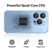 soyes. 3G Mini Smartphone, 2GB+16GB, Android Phone, 3.0 HD Screen, WiFi, Pocket Phone, Ideal Gift For Children, Easy To Use, Mini Phone, Vacation Season. Enjoy Music, TV And Games To The Fullest!