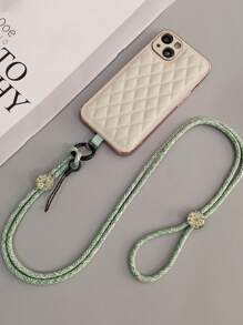 复古手机挂绳可调节直径户外通用手机壳斜挎单肩卡颈绳夹挂式防丢腕带 - 掛繩 - 查看 3