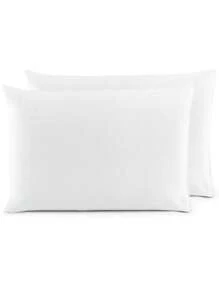 Kit 06 Percale Pillowcases 200 Threads Cotton Pillow - Xanh, trắng, hồng - Xem 5
