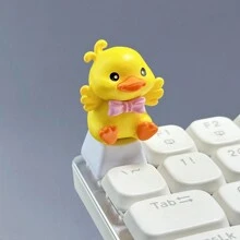 1 szt. Klawisze z uroczymi kaczuszkami do klawiatury mechanicznej, wysokość OEM, materiał ABS
