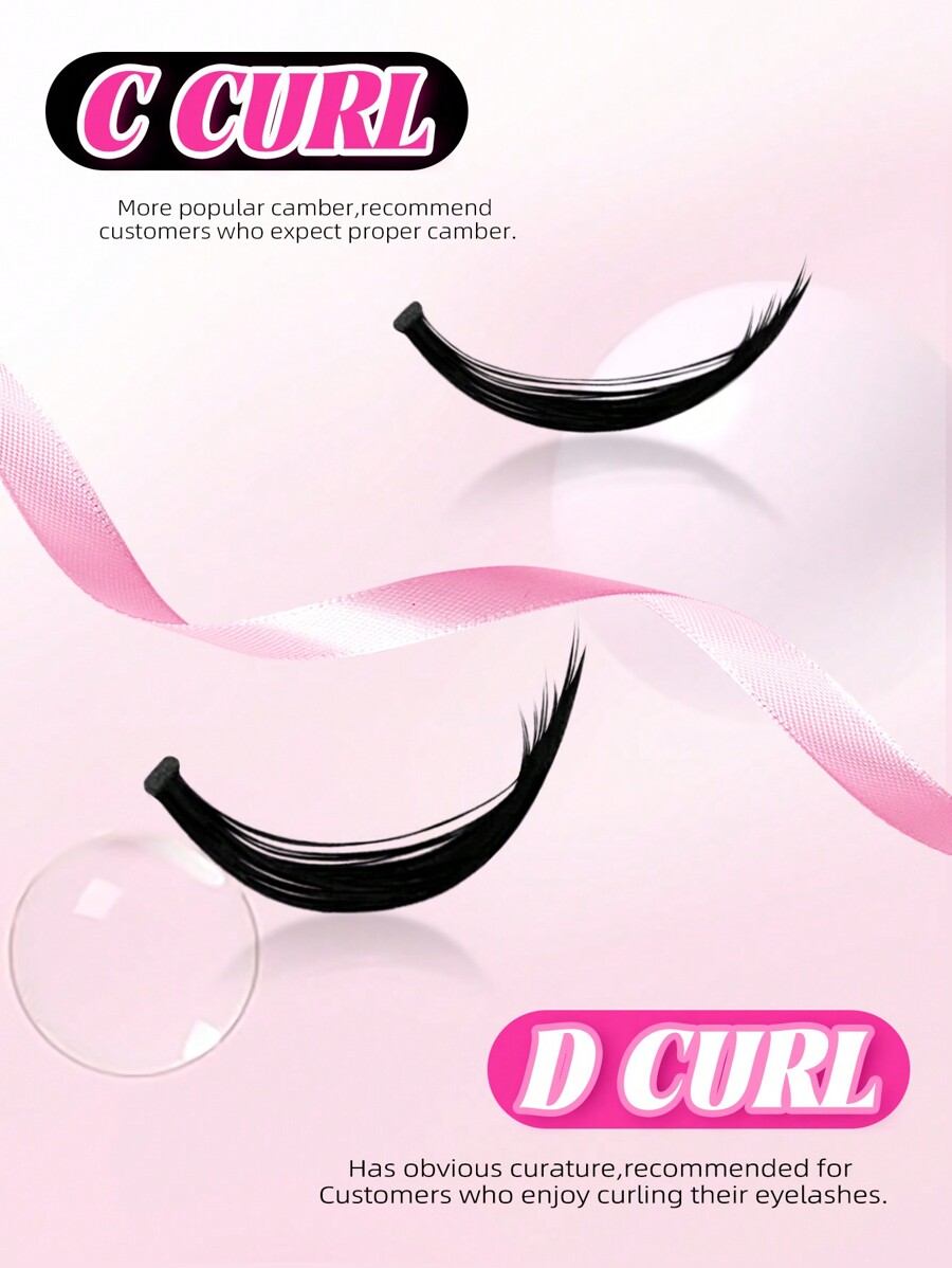 Miss Wink 70pcs D Curl Thick & Dense Soft Natural Eyelash Extensions 8