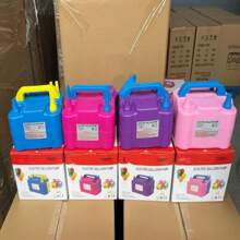 Bomba de aire eléctrica para inflar globos Albercas sillones inflables color sorpresa PinkShop - Tipo de Enchufe A USA (110-127V) - Ver 8
