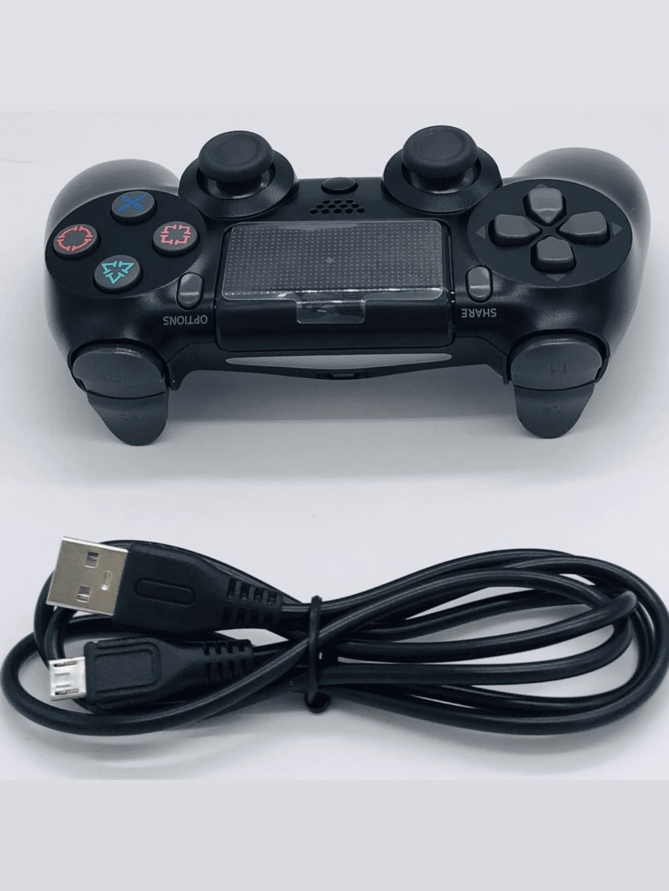 Wireless Game Controller Dual Motor Vibration 4 Wireless Gamepad