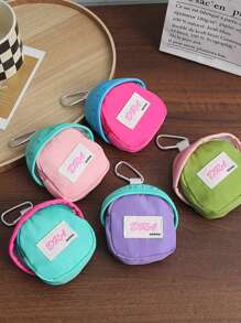 Mini Charm Coin Purse Portable Storage Pouch Earphone Coin Bag Key Holder Candy Color Wallet For Women Wallet Mini Wallet Purse Wallet Travel Wallet Coin Wallet