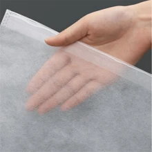 10pcs/Pack Portable Drawstring Non-Woven Fabric Shoe Storage Bag, Dust-Proof White Shoe Covers
