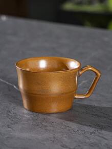 1pc keramische glazuur koffiekopje, kleine capaciteit voor espresso, latte, melk, ontbijt, thuis- en kantoorgebruik