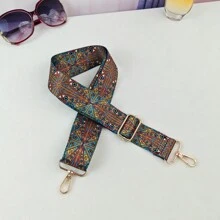 Sangle de sac en polyester et réglable - sangle d'épaule de rechange pour sacs à main et sacs à main. Cadeau d'hiver pour femmes - Multicolore - Voir 4