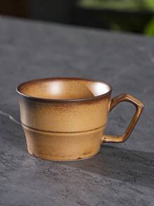 1pc keramische glazuur koffiekopje, kleine capaciteit voor espresso, latte, melk, ontbijt, thuis- en kantoorgebruik