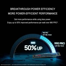 Samsung Samsung 990 PRO Ssd Nvme M2 2280 PCIe Gen 4*4 MLC, Ssd Hard Disk Solid State Drive 1TB 2TB 4TB, Nvme 2.0 Internal Hard Drives Solid Disk For Laptop PC Desktop, Up To 7450MB/S
