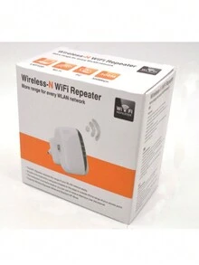 Extensor WiFi inalámbrico de 300M WiFi Booster para oficina en casa - Blanco - Ver 8