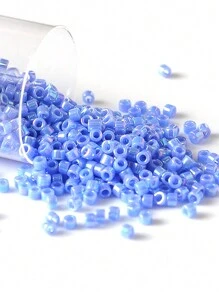 1,6 mm 11/0 Délica Perles 10g Perles de verre iridescentes arc-en-ciel couleur Japon 11/0 Délica Perles pour bracelet fabrication de bijoux