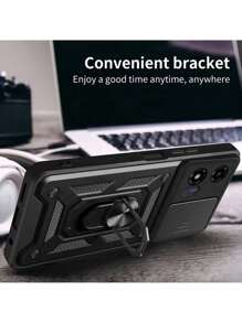 Funda Moto G35 5g Protector Carcasa Rudo Anillo + Mica