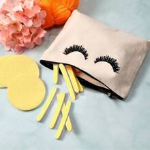 12pcs Compressed Facial Sponge For Estheticians Face Cleansing Sponge Makeup Removal Sponge Pad Exfoliating Spa Wash Round Face Sponge - Multicolor - View 6