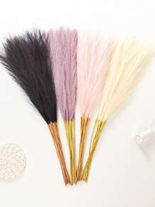 20/10pcs 52cm Faux PampasGrass Artificial Reeds Fluffy Artificial Fake FlowerBoho Decor For Wedding Party Christmas Decoration, HomeLiving Room Bedroom Decor, Vase Arrangement, DlYPhotoshoot Props - Multicolor - View 22