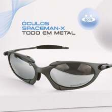 Since84 Men's Polarized Sunglasses UV Protection Ultra Premium Model Metal Black Iridium Dark Gray Modern Style Impeccable Durability Sophisticated Charm - màu đen - Xem 4