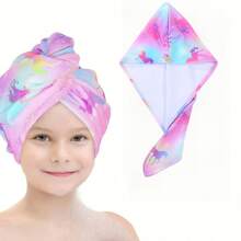 1 chiếc khăn quấn tóc hình học cho nữ, khăn lau tóc sợi nhỏ thấm hút và khô nhanh, mũ sấy tóc siêu mềm, lý tưởng cho tóc dài và tóc ngắn, khăn lý tưởng, sản phẩm phòng tắm, quà tặng hoàn hảo cho phụ nữ, quà tặng Giáng sinh cho đồ trang trí phòng tắm tại nhà, mũ trùm đầu - Nhiều màu - Xem 12