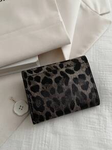 Coin Purse & Card Holder With Multiple Card Slots Suitable For Daily Office Shopping Travel Commuting Holiday Leopard Print Christmas Gifts Gift Thanksgiving Vintage Gifts For Women