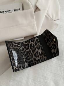 Coin Purse & Card Holder With Multiple Card Slots Suitable For Daily Office Shopping Travel Commuting Holiday Leopard Print Christmas Gifts Gift Thanksgiving Vintage Gifts For Women