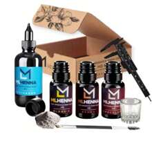 KIT HENNA PARA CEJAS HD CEJAS EFECTO MICROBLADING CON EXCELENTE PIGMENTACION - Marrón - Ver 1