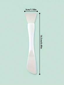 3pcs Dual-Ended Silicone Facial Mask Brushes Spatula, Soft Skincare Face Applicator For Makeup & Beauty, Easy To Clean, Beauty Tools, For Women