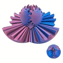 3D 打印齿轮球手指旋转器 - 缓解压力的动态桌面玩具 - 手持式旋转球体玩具 - 用于手指关节锻炼和装饰 - 坚不可摧的独特结构 - 生日礼物 - 礼物 - 圣诞礼物 - 节日礼物 - 玩具礼物 - 彩色 - 查看 14